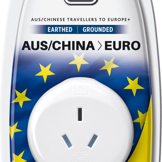 Go Travel Australia/China - EU Adapter