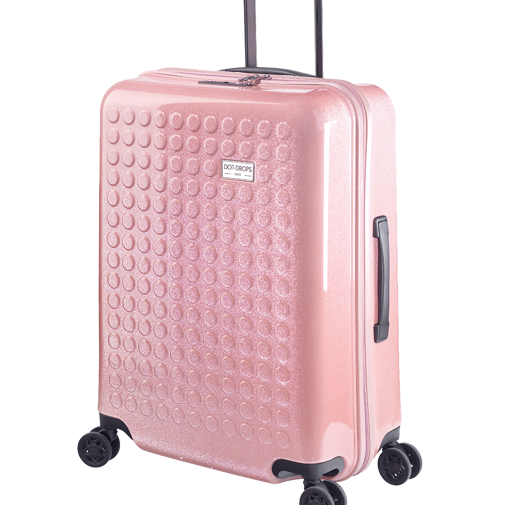 DotDrops Chapter 3 Medium Suitcase Glitter