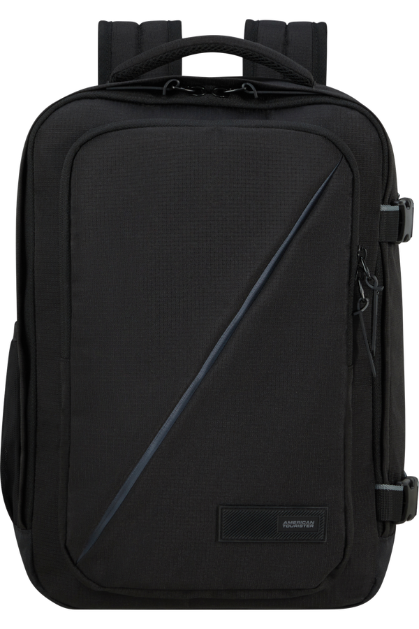 American Tourister Take2Cabin Casual Backpack S rygsæk i sort med mål på 40 x 25 x 20 cm
