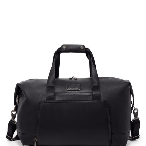 TUMI Alpha 3 Double Expansion Travel Satchel Leather
