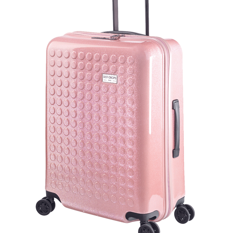 DotDrops Chapter 3 Medium Suitcase Glitter