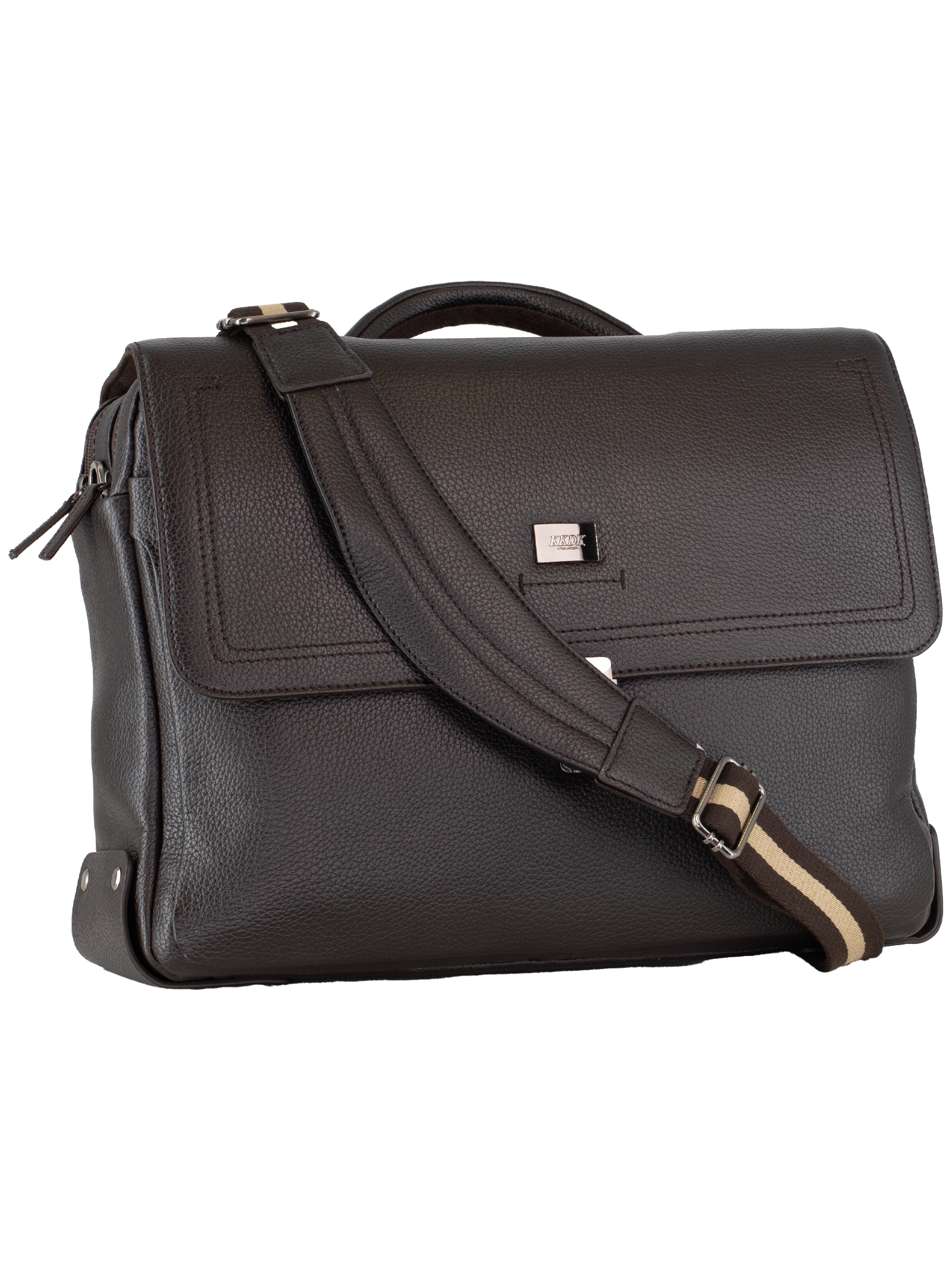 KKDK laptop case with two compartmants and shoulderstrap