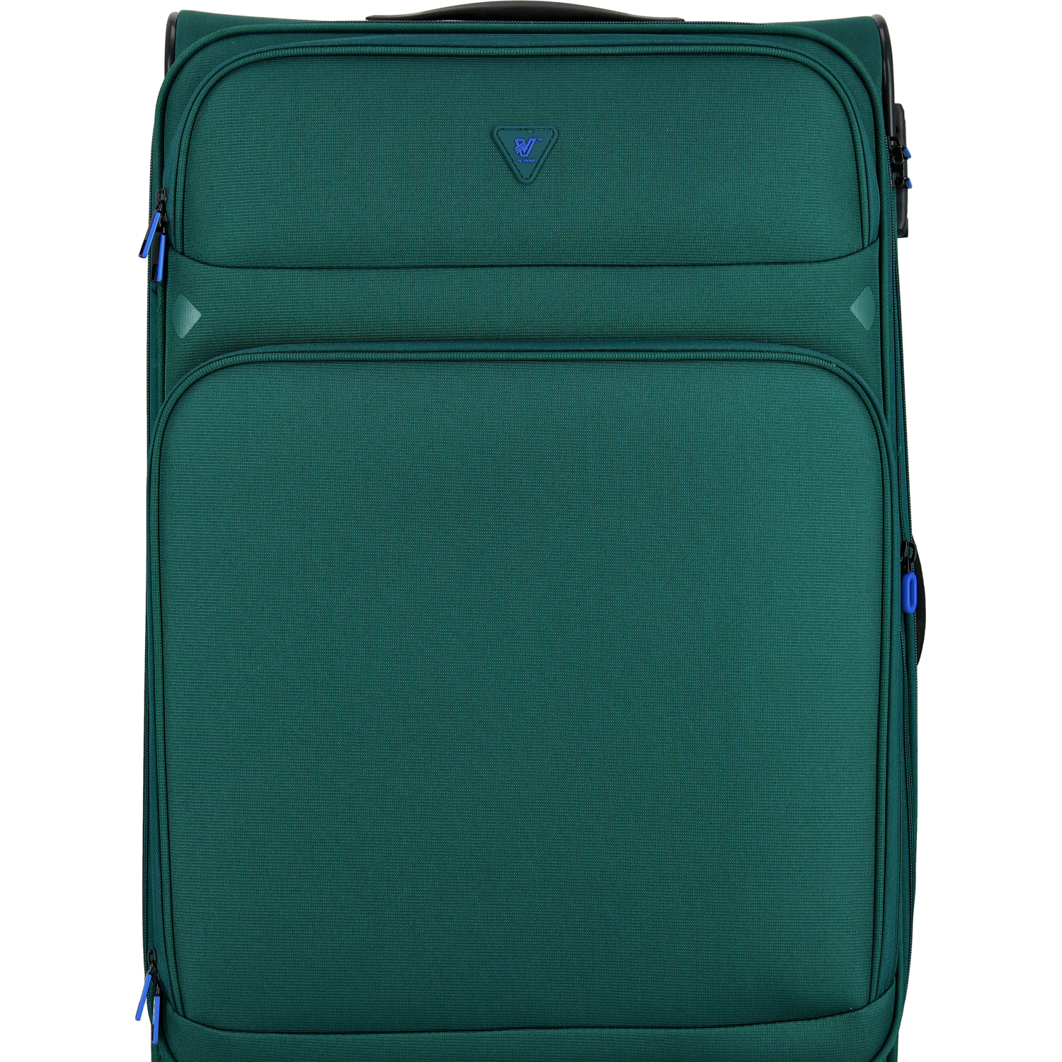 Grøn Verage stor kuffert frontbillede