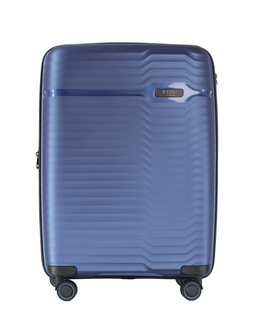 KKDK Evolution kuffert Medium Metallic Blue frontbillede