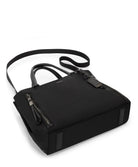 TUMI Voyageur Valetta Medium Tote Black Gunmetal detail view