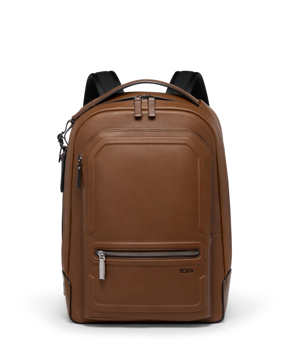 TUMI Harrison Bradner Backpack Cognac Bombe front