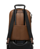 TUMI Harrison Bradner Backpack Cognac Bombe detail view