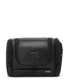 TUMI Alpha Hanging Travel Kit Black Leather front