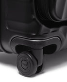 TUMI 19 Degree Front Access Medium Black Texture open interior