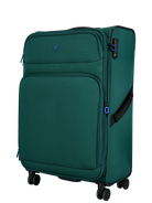 Stor Verage kuffert i grøn vinklet billede