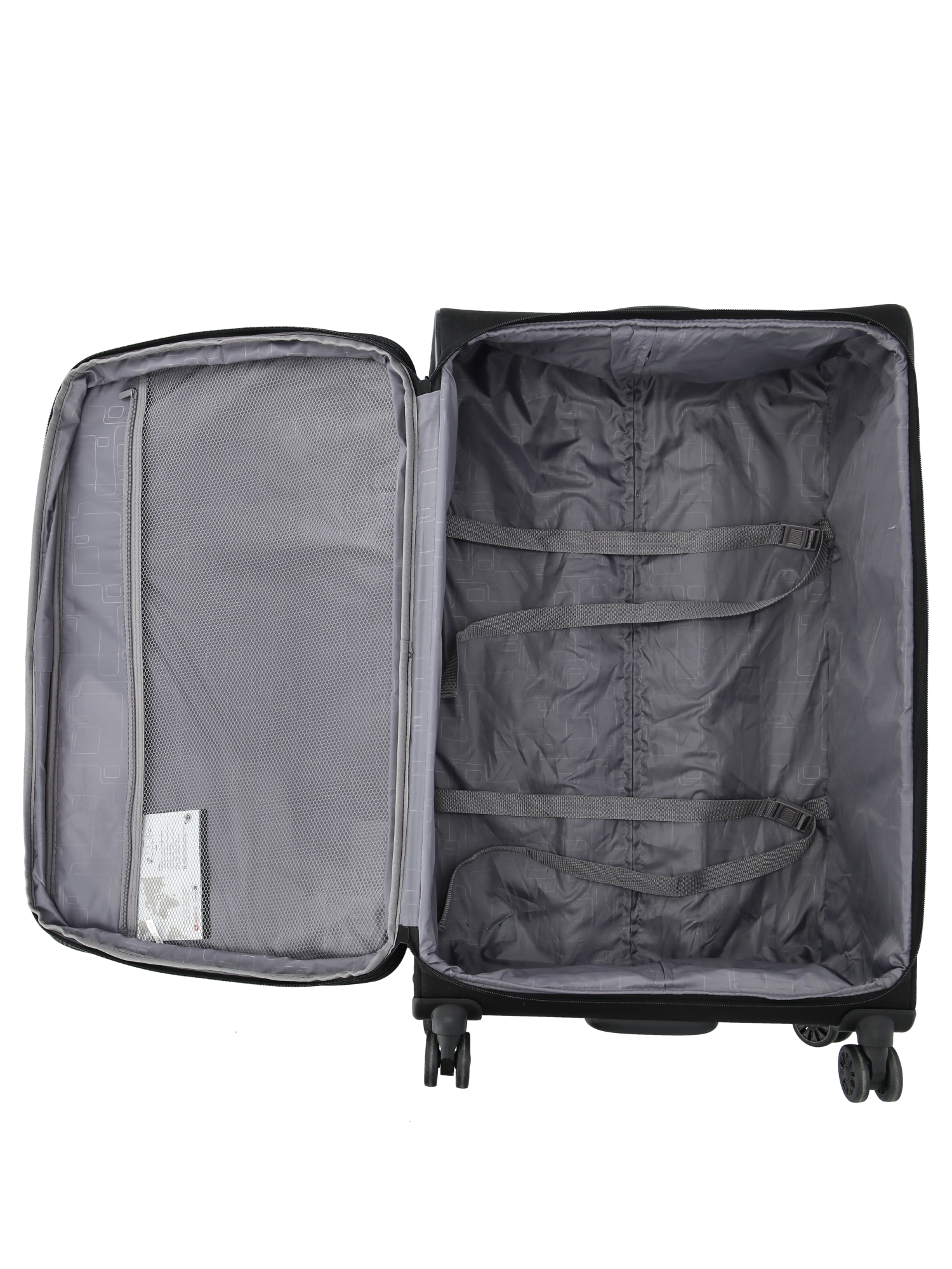 Verage stor kuffert indvendigt billede