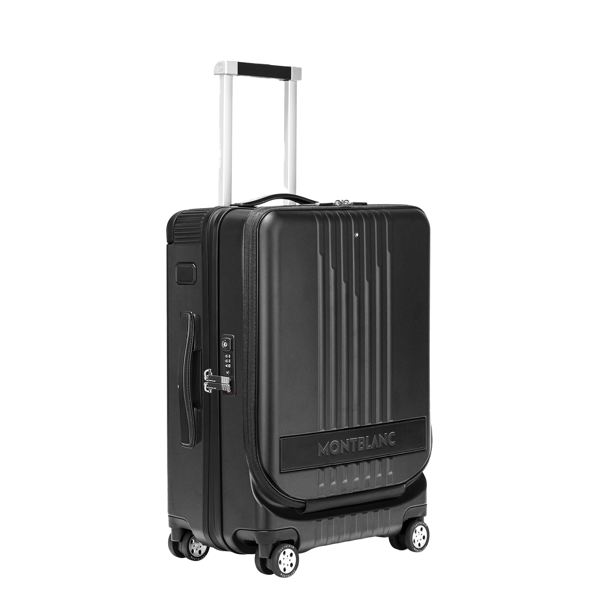 Montblanc Kabine Kuffert med Frontlomme i sort farve